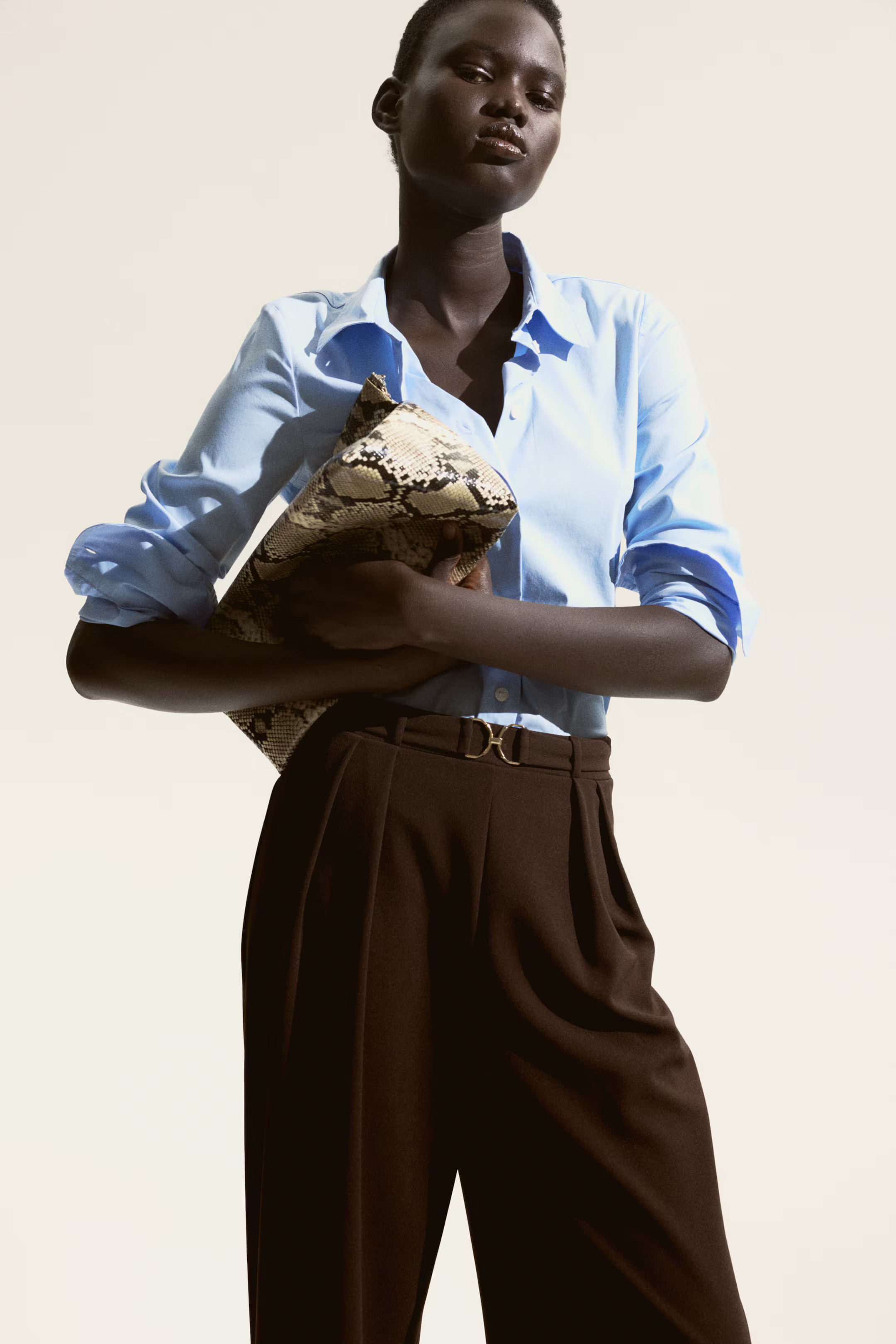 Buckle-detail Dress Pants | H&M (US + CA)