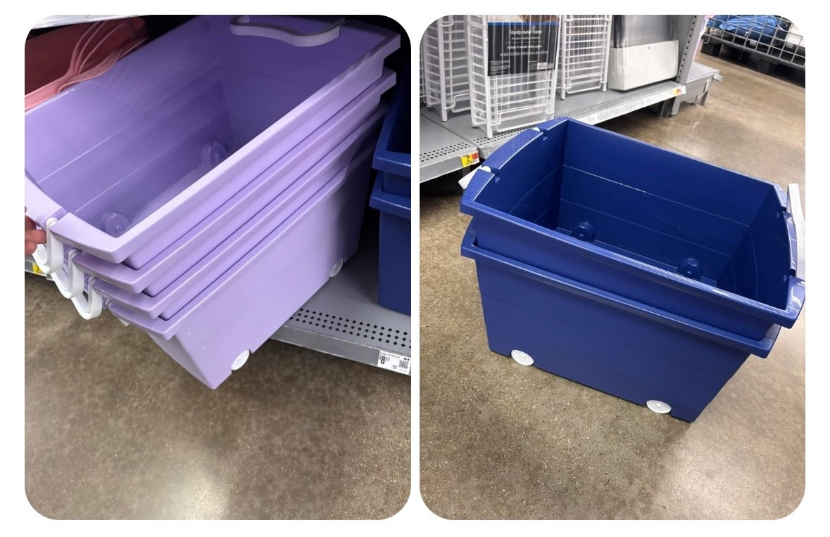 ⭐️ NEW Your Zone Kids Rolling Toy Storage Bins with Handles under 9 

#Walmartfinds 