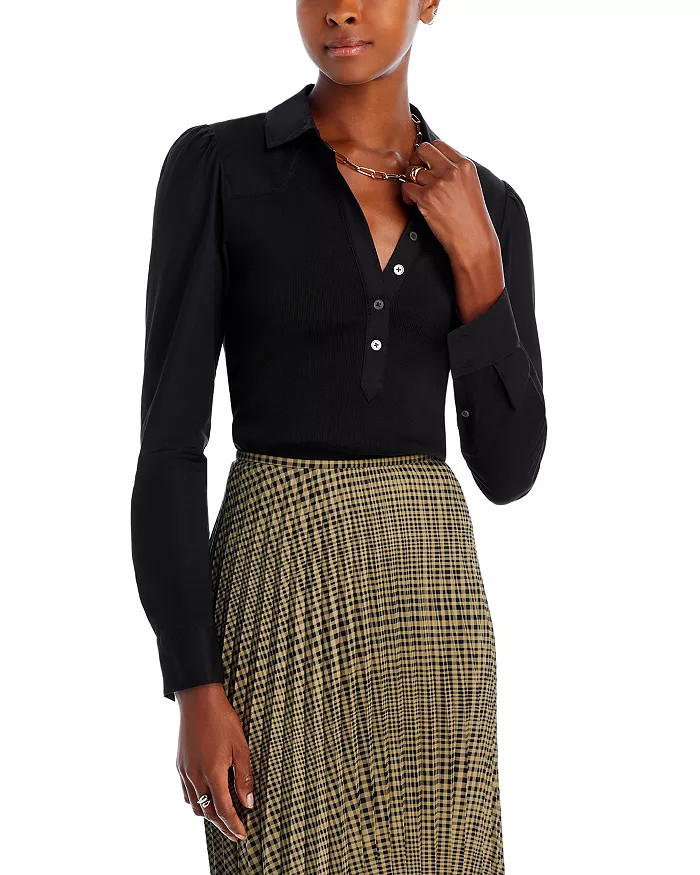 Hania Collared Top | Bloomingdale's (US)