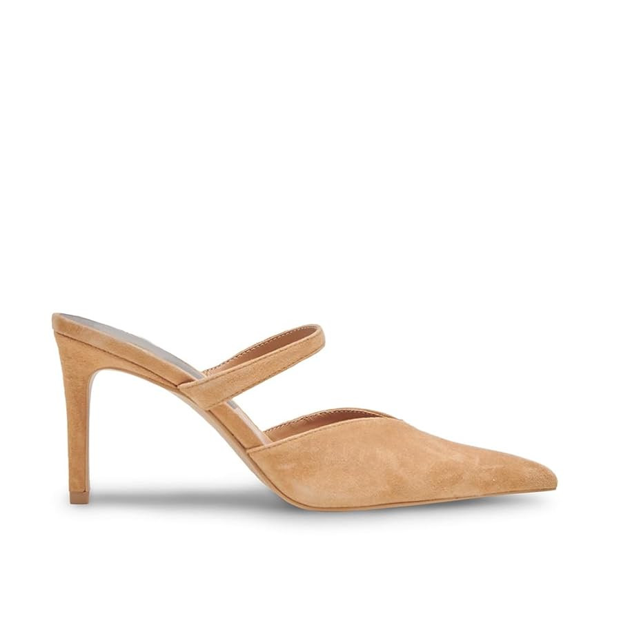 Pointed Toe Heels for Women Slip on Pumps Pointy Stiletto Heels Dressy Sexy Fashion Leather Pumps | Amazon (US)