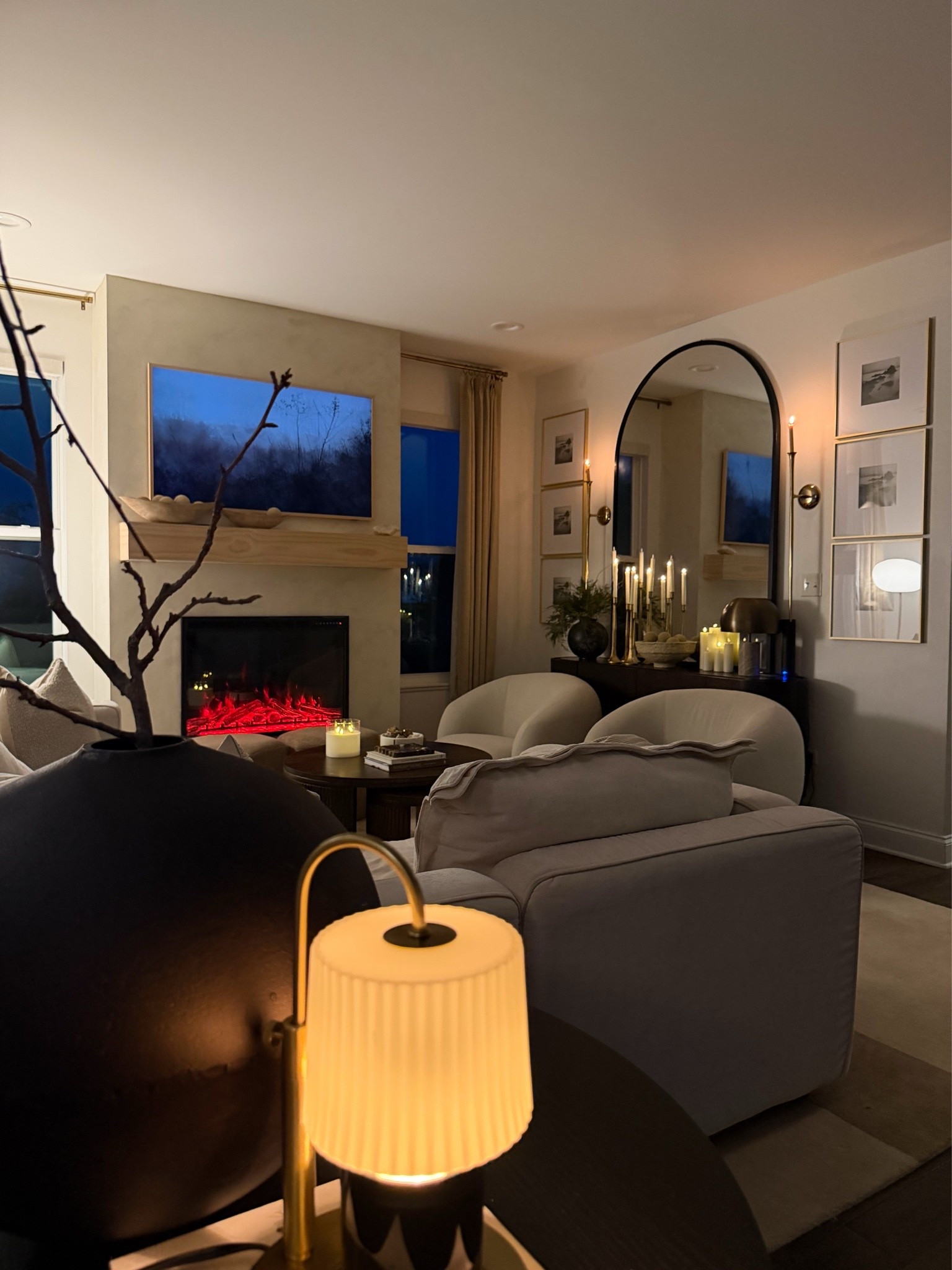 Your aesthetic is organic modern with a luxe feel
Warm wood tones, soft lighting, layered textures, and little details that make home feel calm, cozy, and elevated. Proof that you don't need an over-the-top space to create a luxury feel

#LTKU #LTKHome #LTKdayinmylife