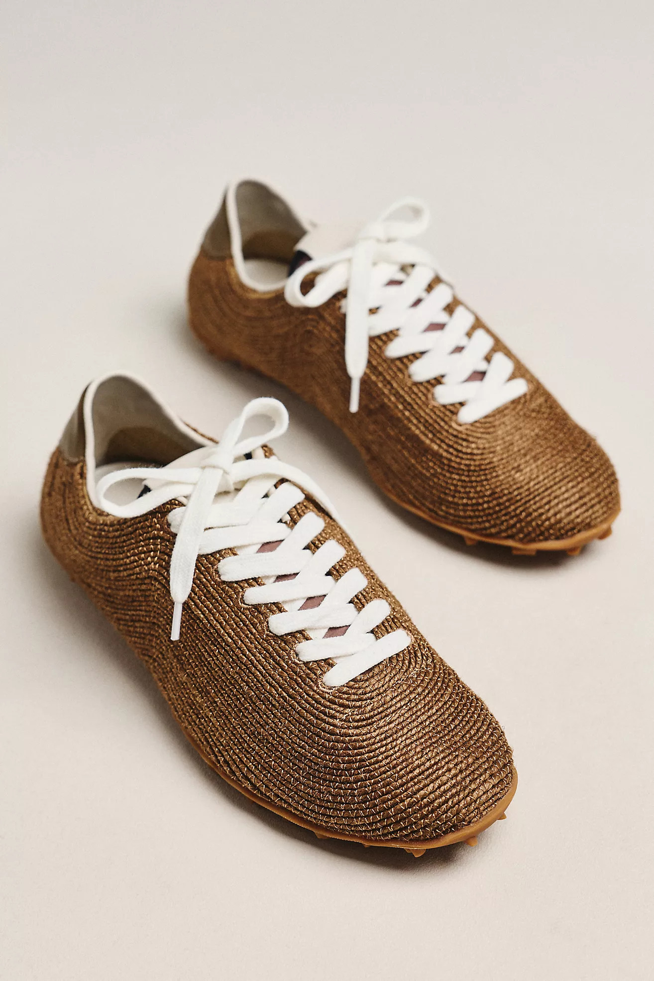Paloma Barcelo Hester Raffia Sneakers | Anthropologie (US)