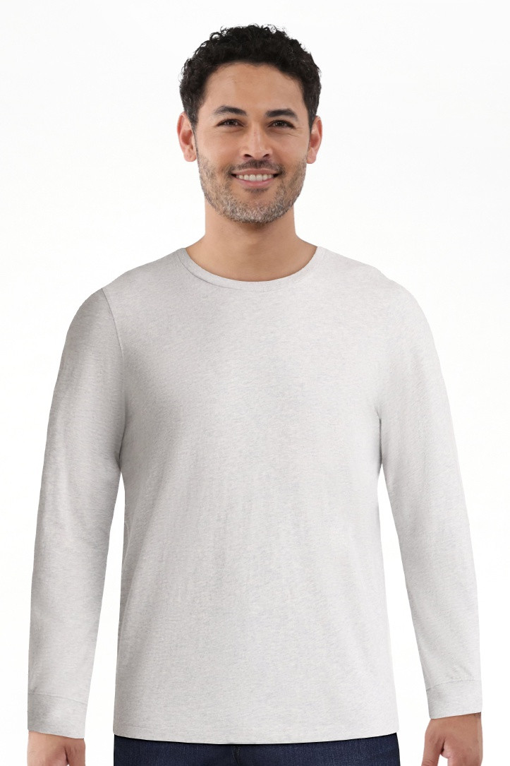 George Men's and Big Men's Crew Neck T-Shirt with Long Sleeves, Size XS-3XLT | Walmart (US)