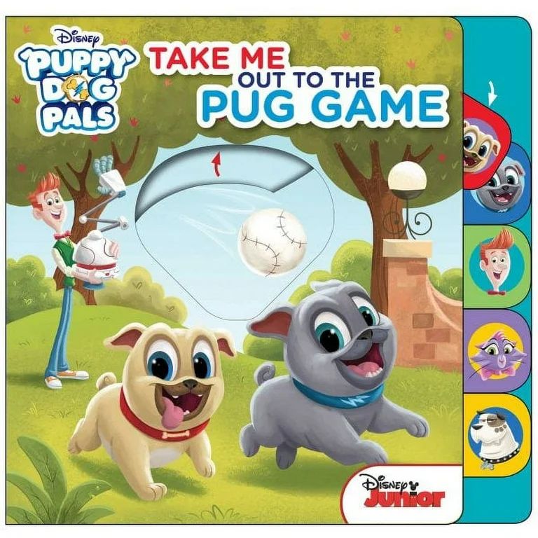 Disney Puppy Dog Pals: Take Me Out to the Pug Game (Board book) - Walmart.com | Walmart (US)