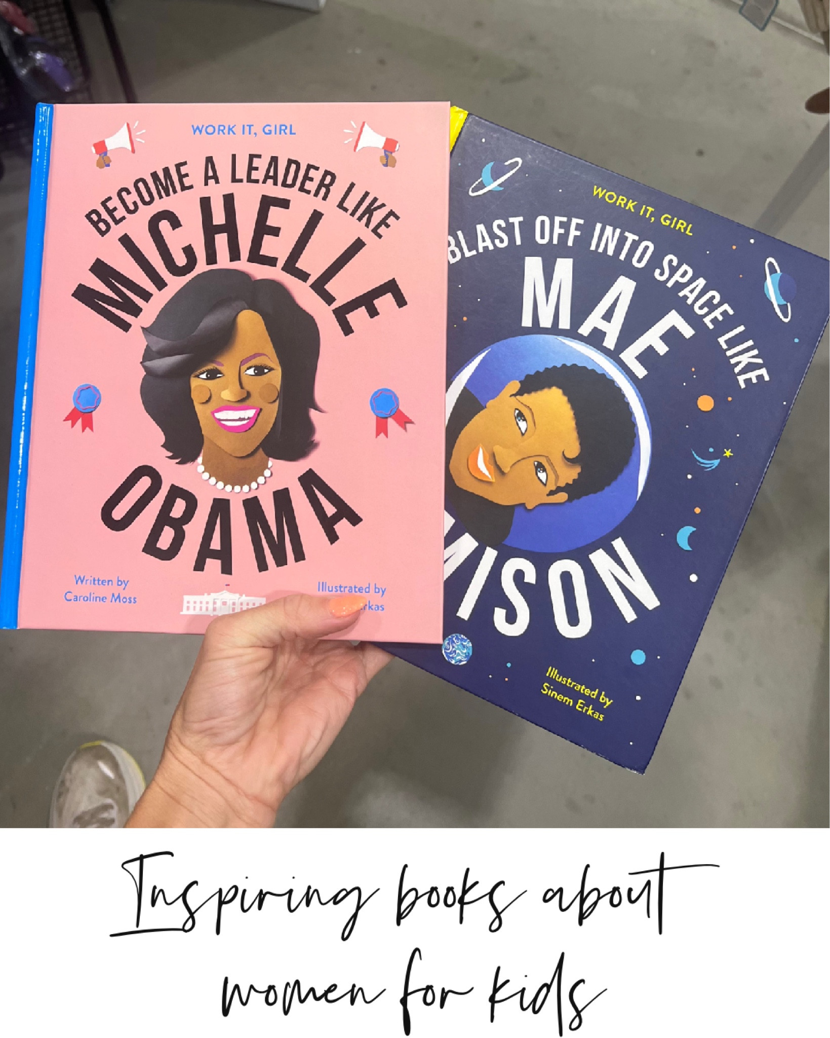 A cool kids book series from work it girl,  kids book’s about inspiring and influential women.

#kidsbooks #girlsgifts #giftsforkids #booksforgirls #inspiringbooks

#LTKkids #LTKhome #LTKunder50