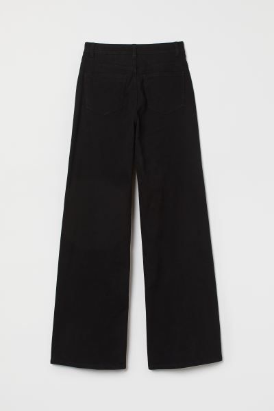 Wide-leg Twill Pants | H&M (US + CA)