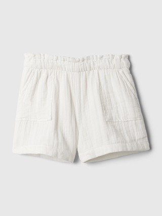 babyGap Crinkle Gauze Pull-On Shorts | Gap (US)