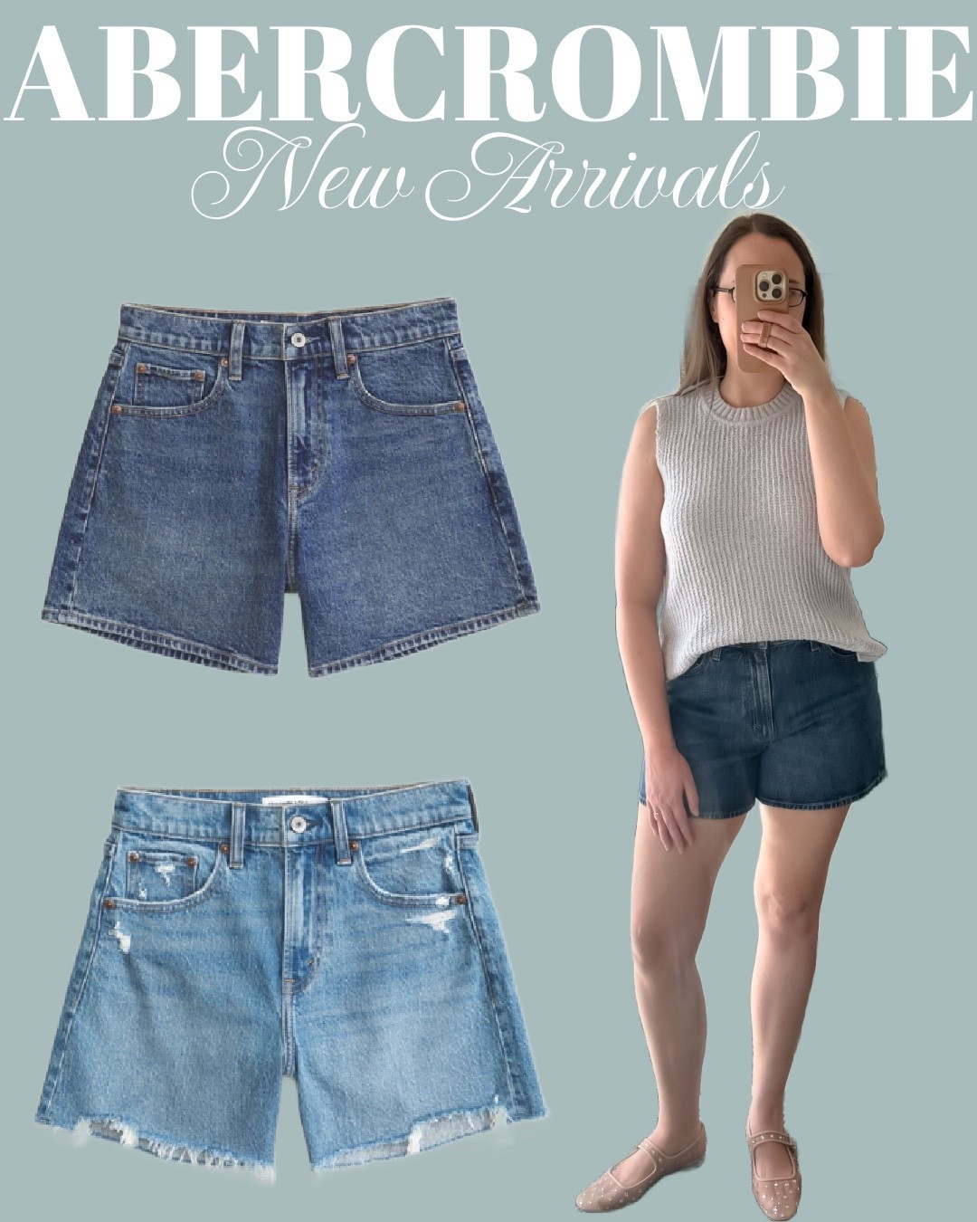 My favorite denim shorts are back! These fit tts! 

Jean shorts, Abercrombie, spring outfit, spring break

#LTKootd #LTKMidsize #LTKFindsUnder100