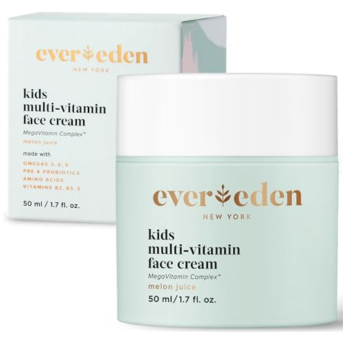 Evereden Kids Face Cream: Melon Juice, 1.7 oz. | Plant Based and Natural Face Lotion | Clean and ... | Amazon (US)