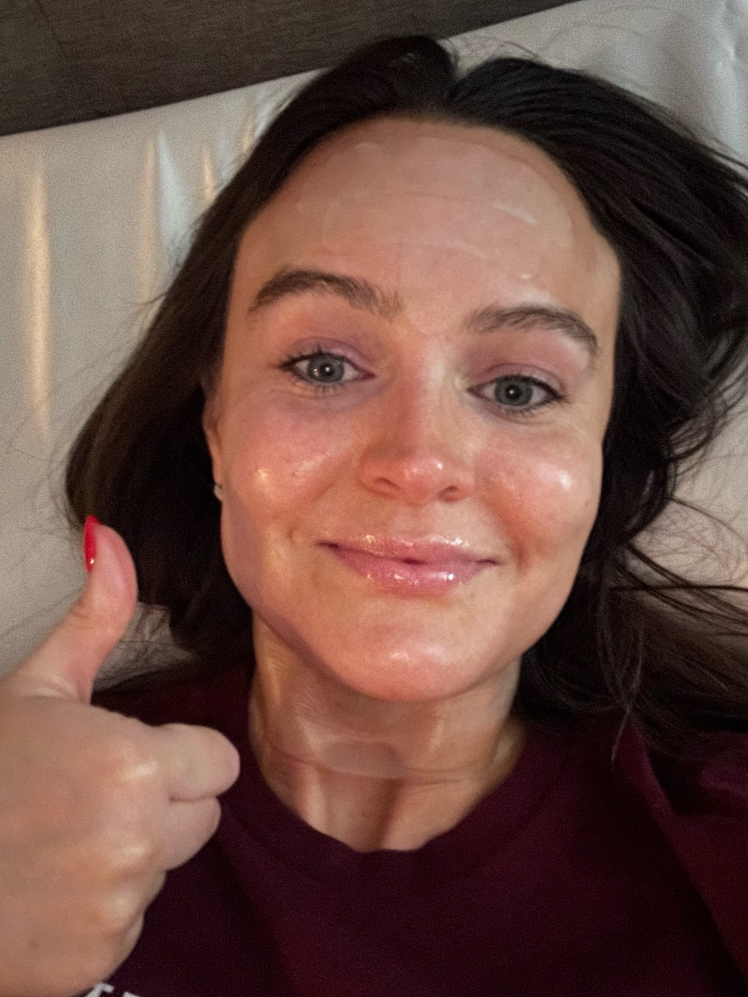 “Taped” up my wrinkles and it’s time for bed! 

#LTKbeauty