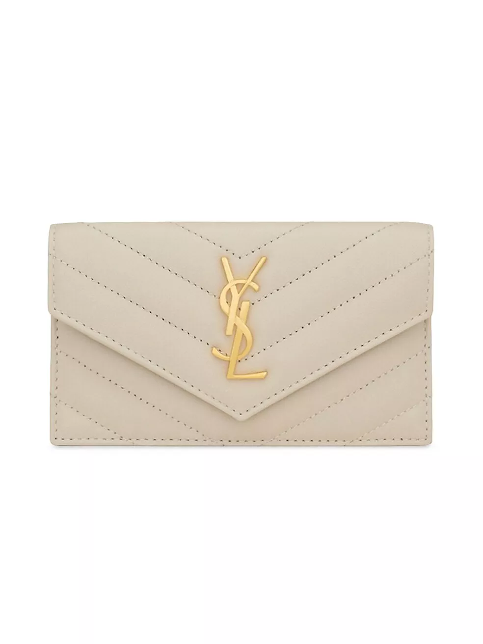 Monogram Quilted Leather Card Case curated on LTK