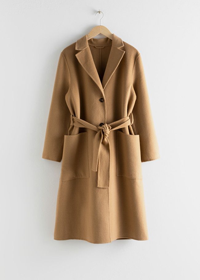 Wool Blend Belted Long Coat | & Other Stories (EU + UK)