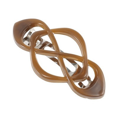 Unique Bargains Women's Classic Grace 3.19"x1.65"x0.98" Coffee Color 1 Pc | Target