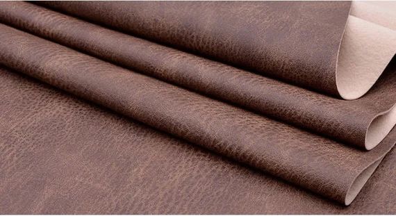 Crazy Horse Leather Faux Leather Fabric Fake Leather Fabric - Etsy | Etsy (US)