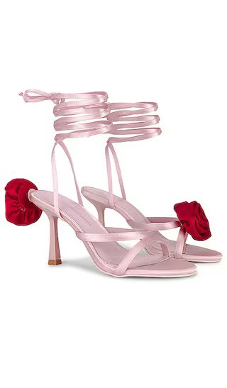 Flores Heel in Pink & Red | Revolve Clothing (Global)