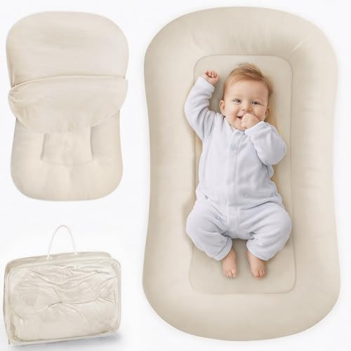 Infant Support Cushion - Baby Support Cushion for Newborn, 0-24 Months, Breathable Cotton Tummy T... | Amazon (US)