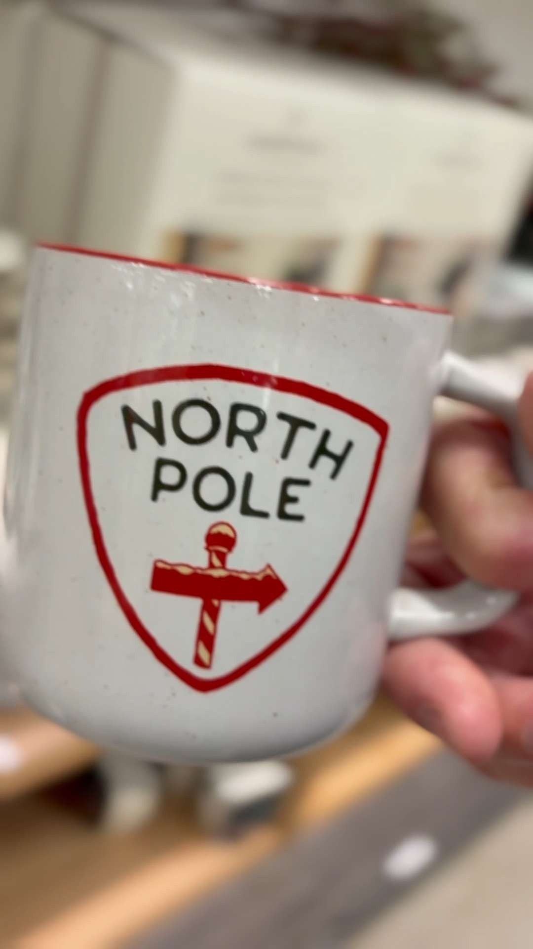 Budget-friendly Target find! This $7.99 “North Pole” holiday mug is the cutest addition to your Christmas tablescape or holiday coffee bar. Perfect for hot cocoa nights, cozy kitchen decor, and an adorable hostess or stocking-stuffer gift. Aesthetic, festive, and dishwasher/microwave safe! #TargetFinds #TargetHoliday #BudgetFriendlyDecor #ChristmasTablescape #HolidayCoffeeBar #ChristmasKitchen #NorthPoleMug #AffordableGifts #StockingStufferIdeas #HostessGift #CozyChristmasHome  

 #LTKHoliday #LTKSeasonal #LTKSaleAlert