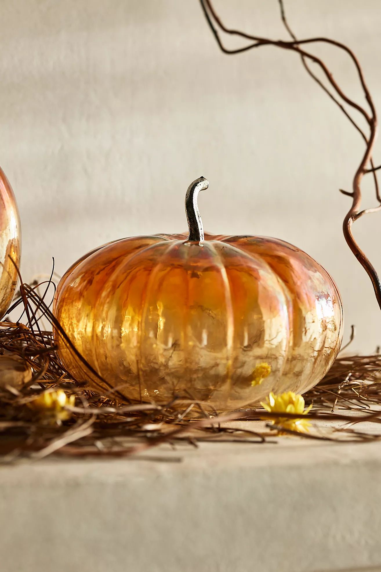 Glass Pumpkin, Orange | Anthropologie (US)