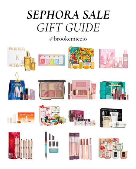 my top picks for the Sephora holiday sale! these beauty kits are perfect as gifts this season. buying a bunch for friends and family!!

#LTKbeauty #LTKsalealert #LTKHolidaySale