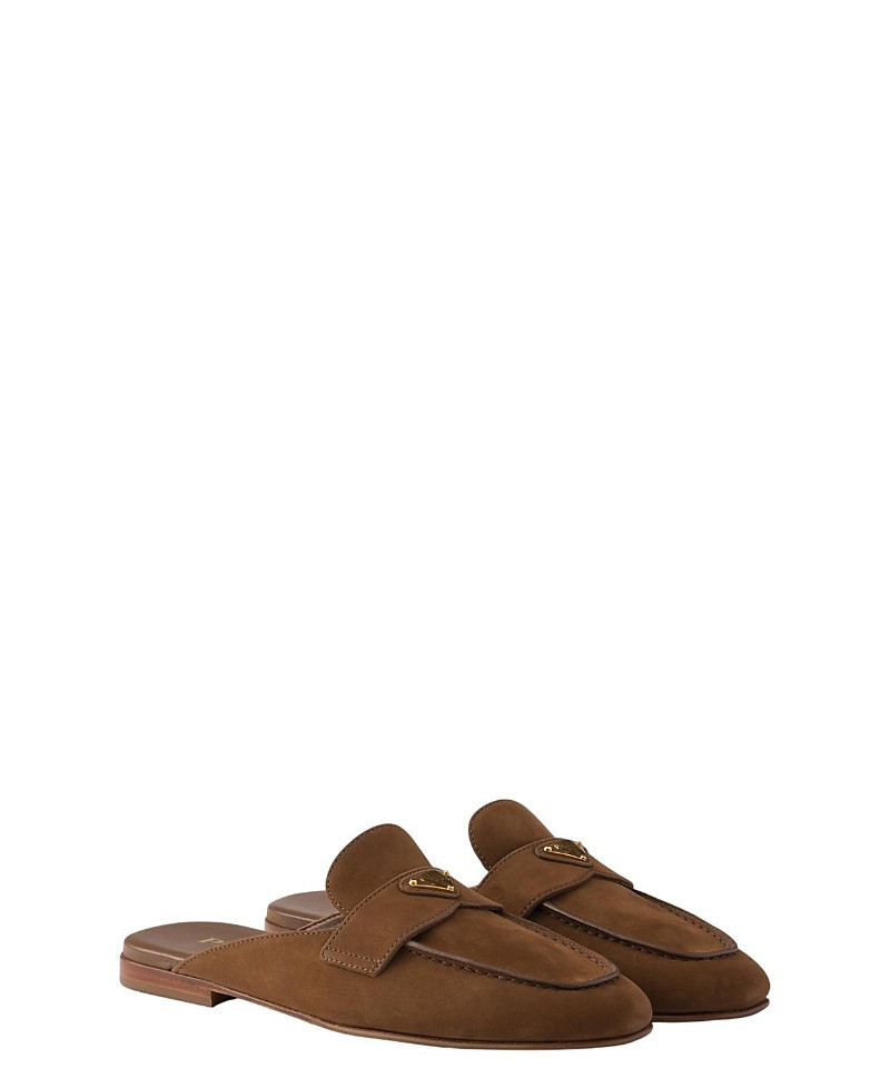 Prada Women's Suede Slippers | Bloomingdale's (US)