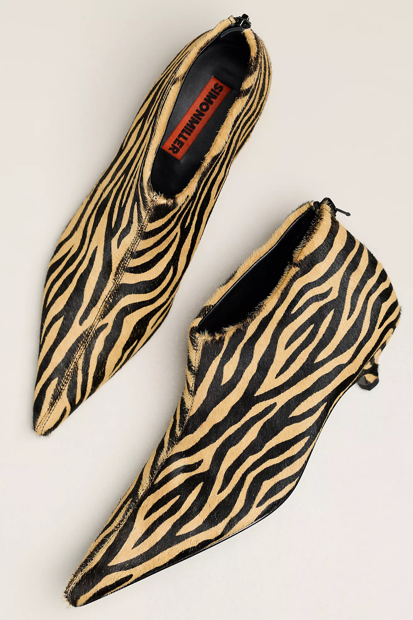 SIMONMILLER Kitten Heel Ankle Booties | Anthropologie (US)