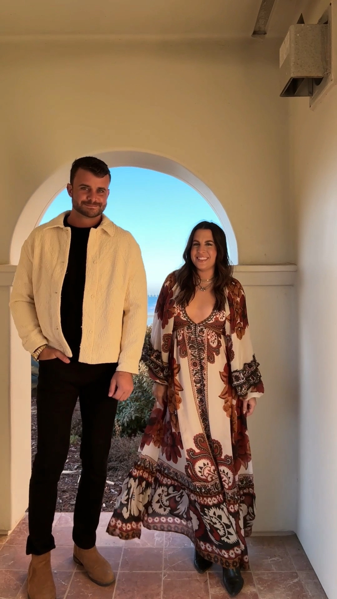 Our last night in Santa Barbara 😭 my dress is Farm Rio and I’m wearing a small 

#LTKSeasonal #LTKVideo