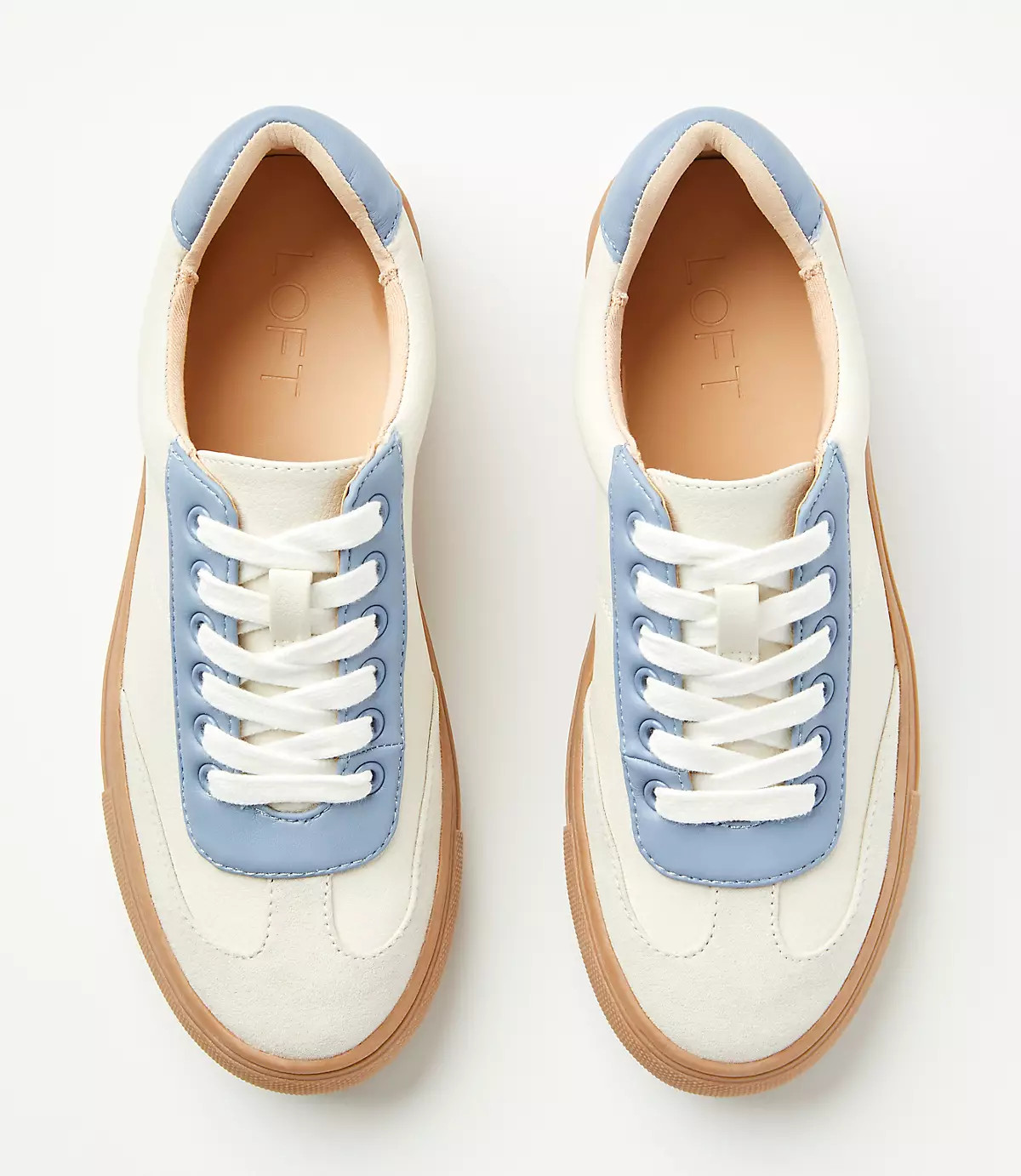 Varsity Lace Up Sneakers | LOFT