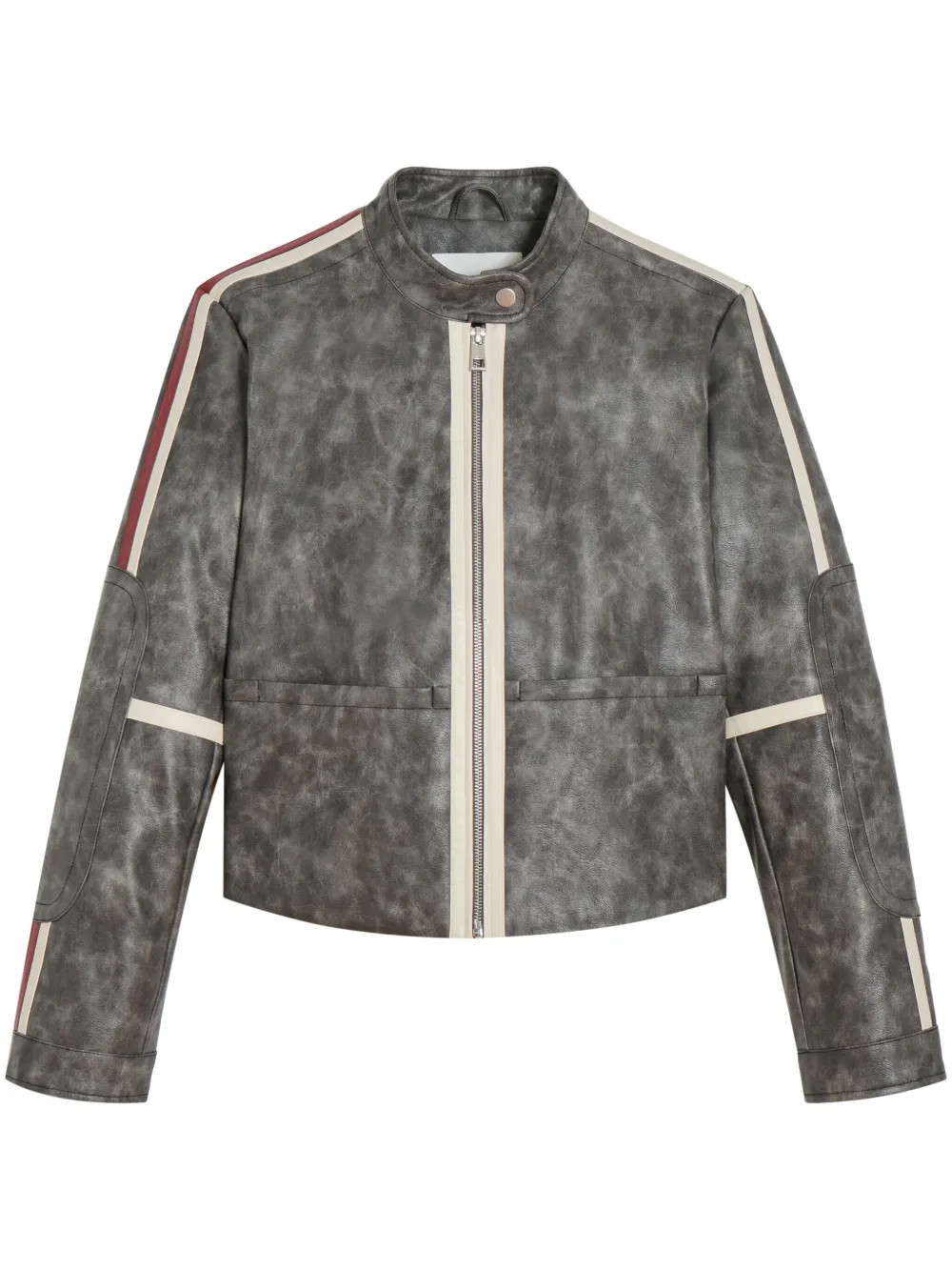 Casey faux-leather jacket | Farfetch Global