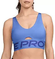 Nike Women's Pro Indy Plunge Medium-Support Padded Sports Bra | Dick's Sporting Goods | Dick's Sporting Goods