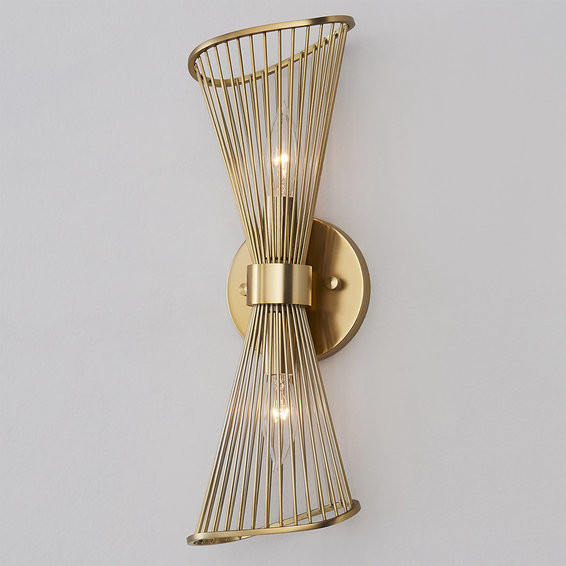 Ribbon Swirl Sconce | Shades of Light
