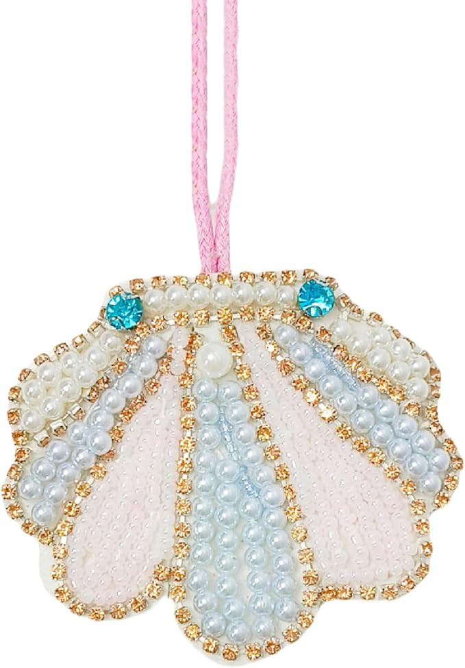 Aesthetic Summer Beach Y2k Accessories Backpack Charms 2000s Beaded Bag Charms for Handbag | Amazon (US)
