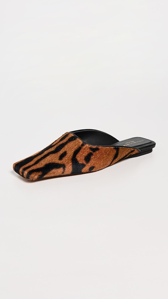 Ocelot Print Velvet Slippers | Shopbop