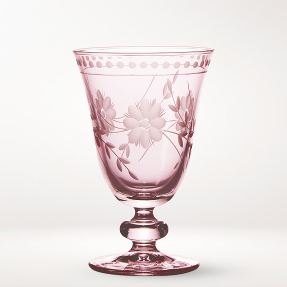 Vintage Etched Goblets | Williams-Sonoma