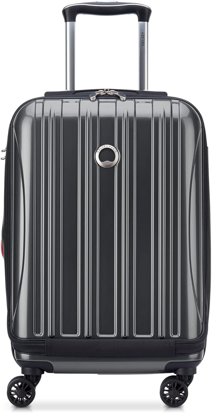DELSEY Paris Helium Aero Hardside Expandable Luggage with Spinner Wheels, Titanium, Carry-On 19 I... | Amazon (US)