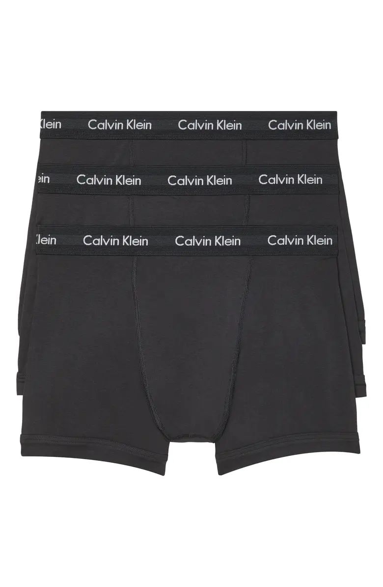 3-Pack Moisture Wicking Stretch Cotton Boxer Briefs | Nordstrom