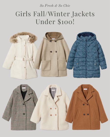 Under $100! Stylish and cozy girls Fall and Winter jackets and coats!
-
Faux shearling coat - herringbone coat - cognac double breasted girls coat - white warm jacket with faux fur hood - brown double breasted jacket with faux fur hood - blue printed padded jacket - Girls Fall coats - girls Fall jackets - Mango 

#LTKkids #LTKSeasonal #LTKunder100
