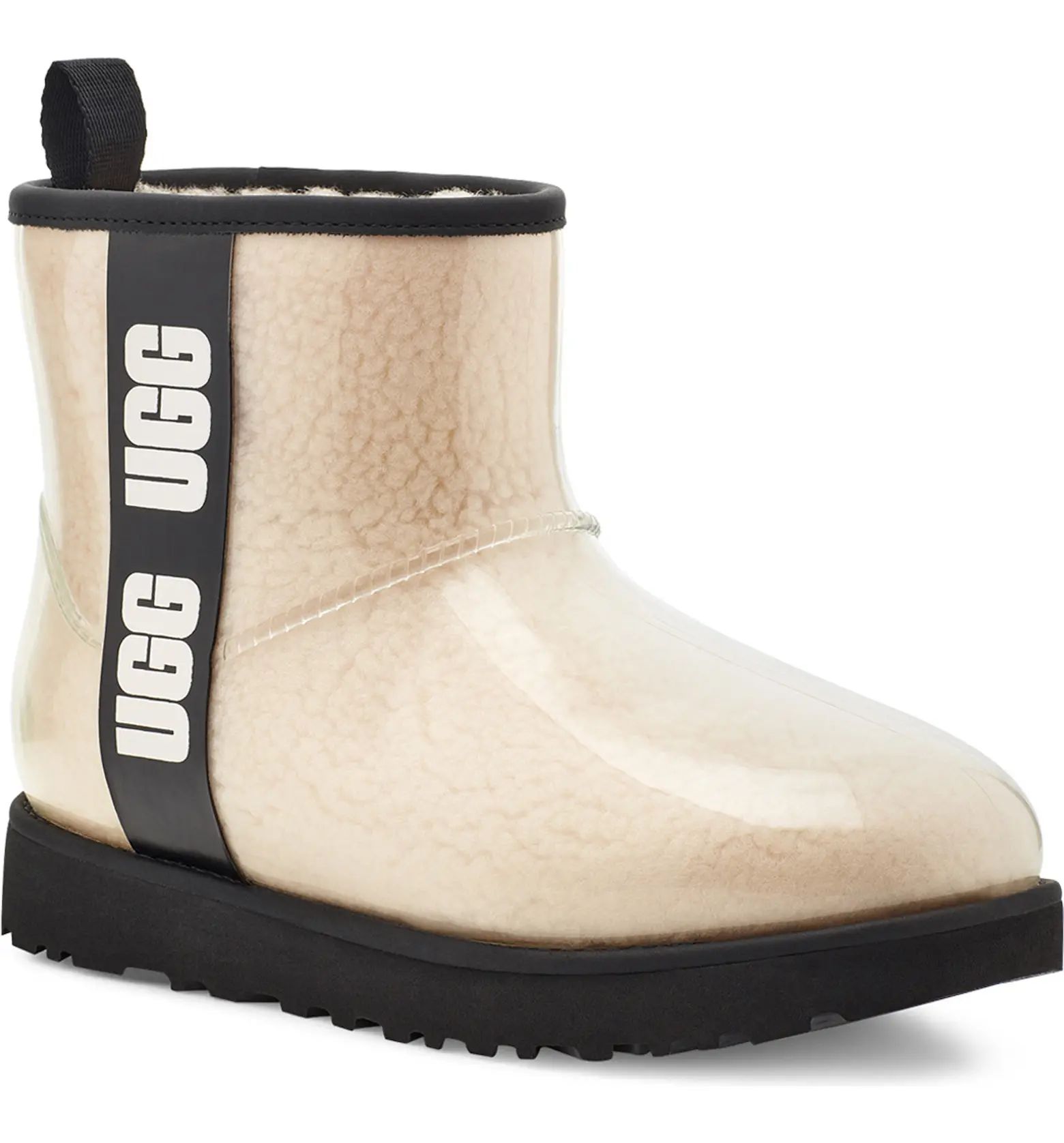 UGG® Classic Mini Waterproof Clear Boot | Nordstrom | Nordstrom