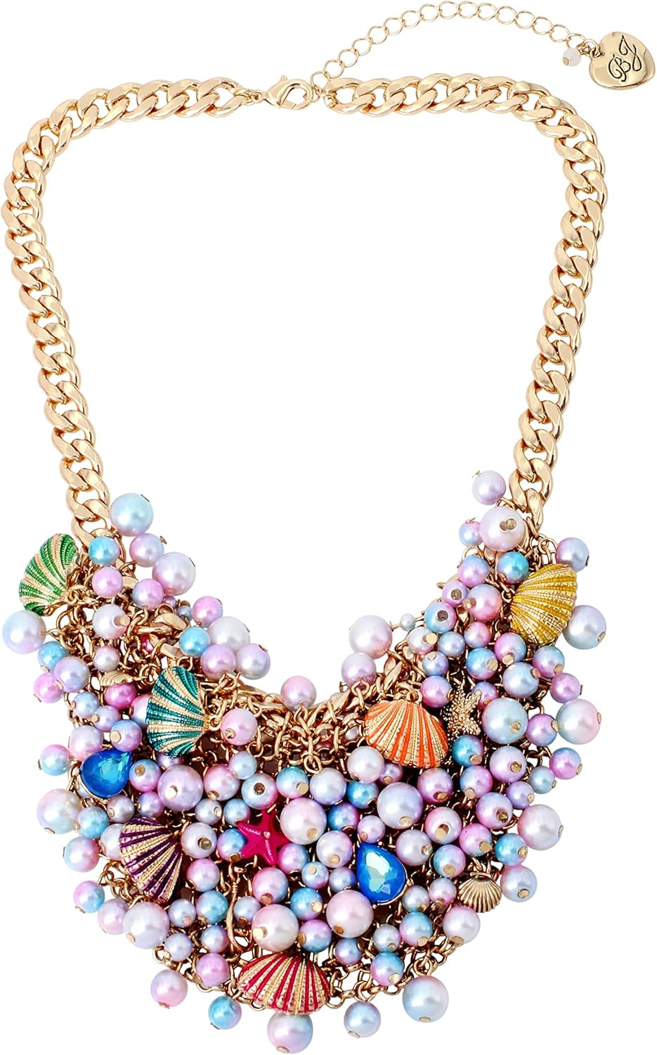 Pearl Shell Bib Necklace | Amazon (US)