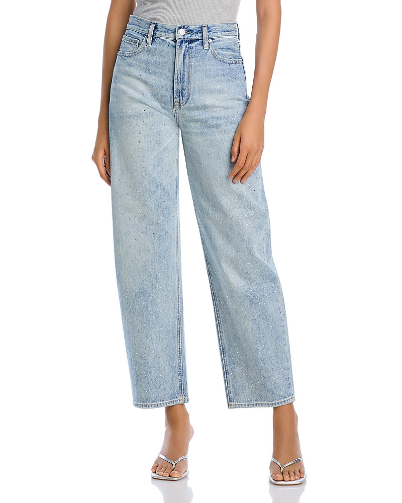 Pistola Wes High Rise Barrel Jeans in Glitz | Bloomingdale's (US)