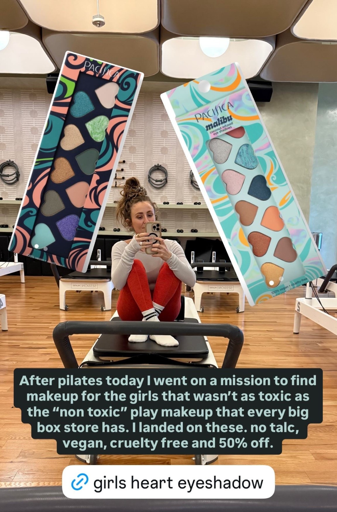 Cleaner makeup for the girls! 