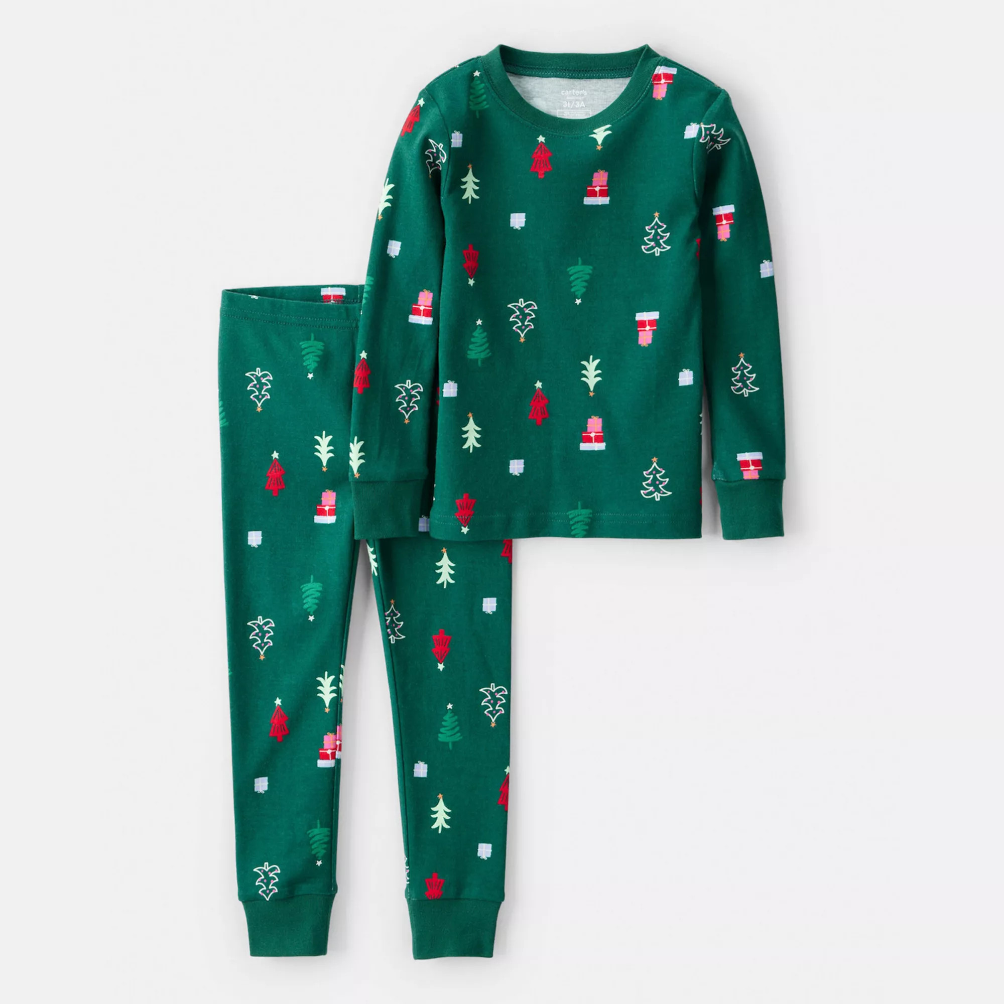Toddler Carter's 2-pc. Christmas Pajama Top & Bottoms Set | Kohl's