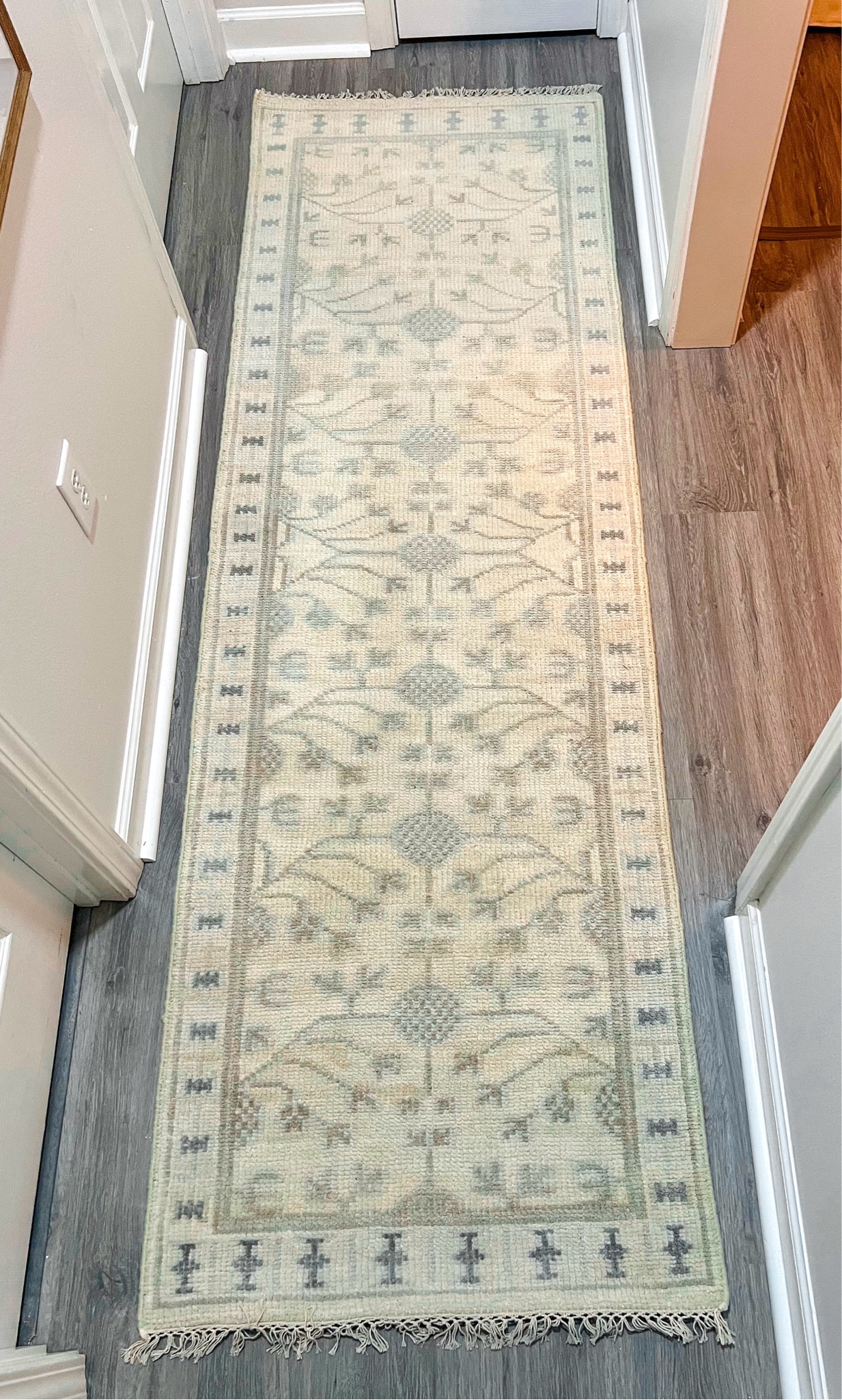 New year calls for a refresh! Loving my new runner rug in this hallway! I have it linked along with some others I love at Wayfair!

Home Decor, Runner Rug, Oushak, Grandmillennial
@wayfair, #wayfair, #wayfairpartner


#LTKHome