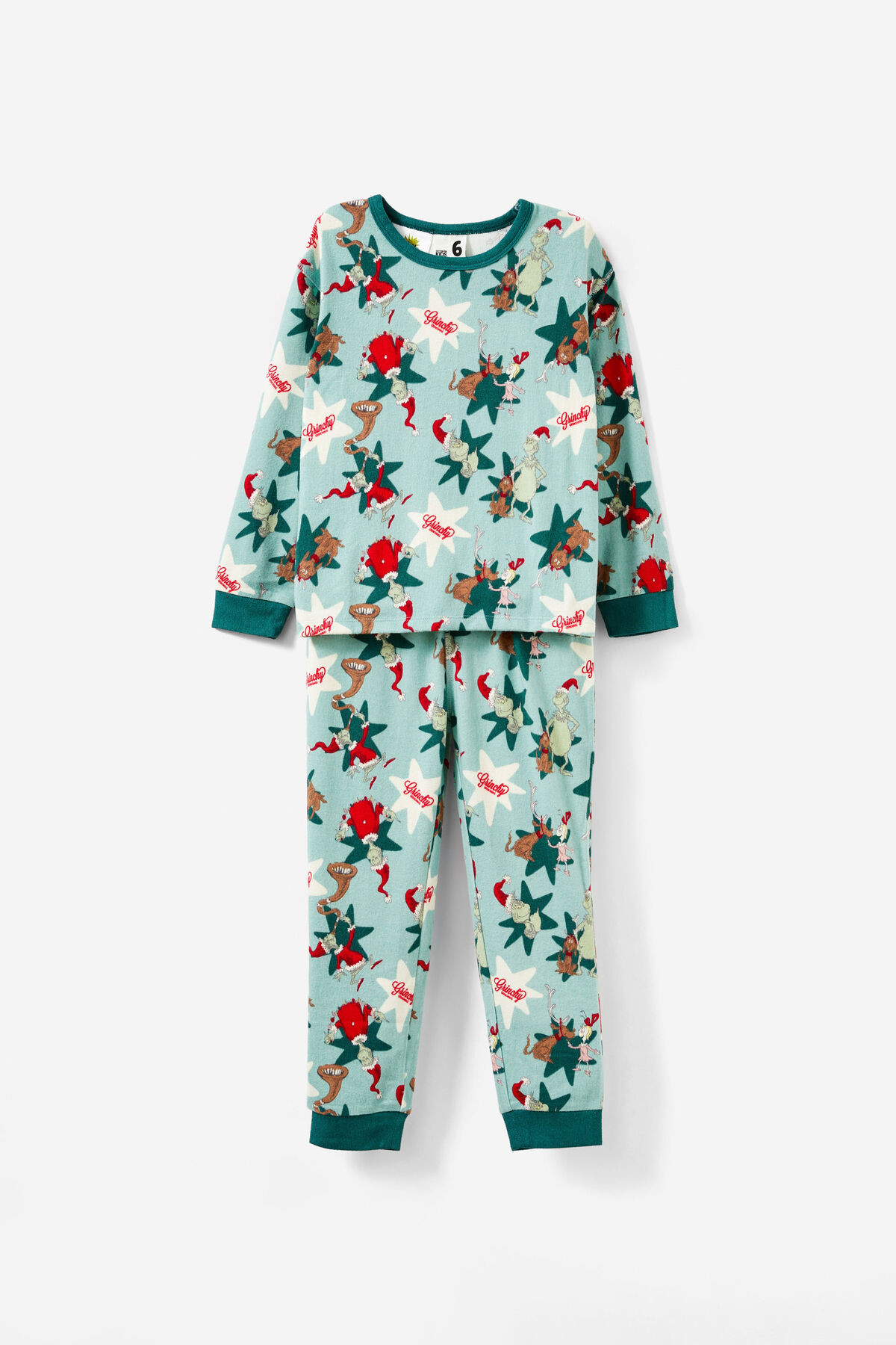 The Grinch Freddy Long Sleeve Pajama Set | Cotton On (US)