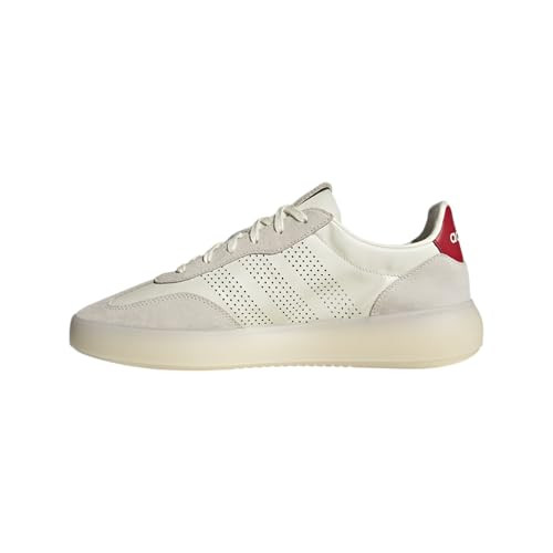 Adidas Mens Barreda Decode V2 Sportswear, Off White/Off White/Better Scarlet, 8.5 | Amazon (US)