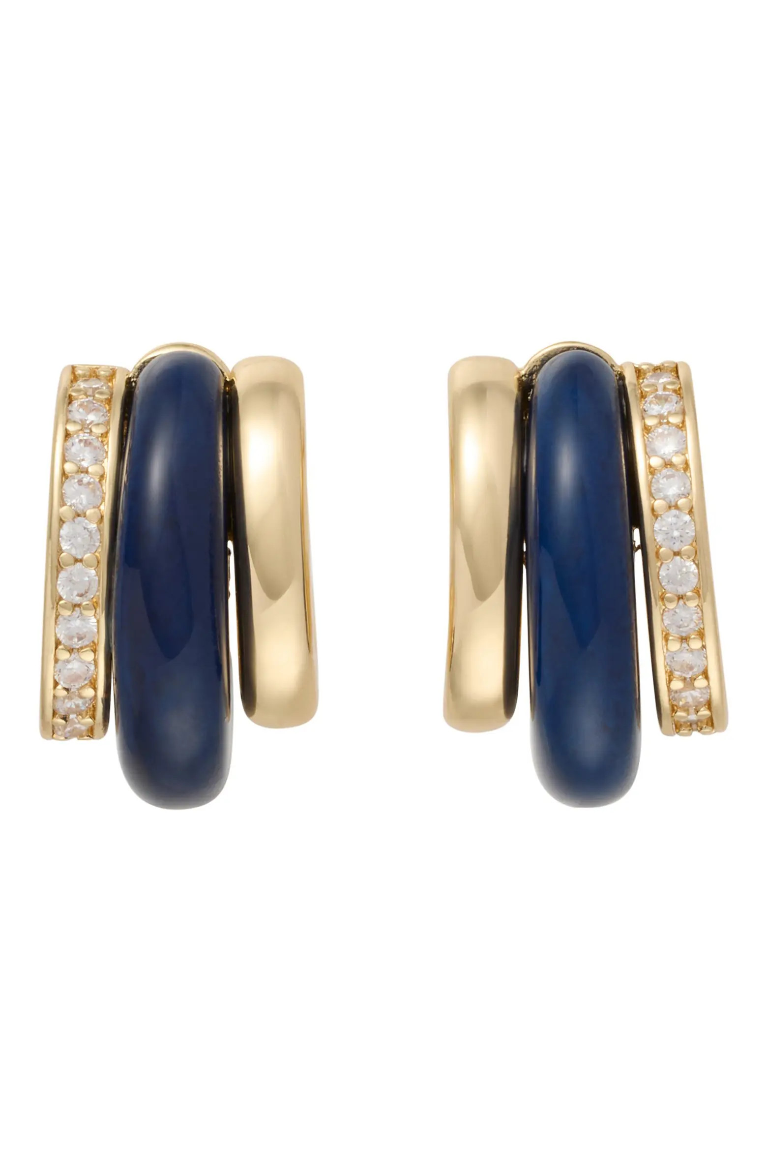 The Stone Huggie Hoop Earrings (Women) | Nordstrom | Nordstrom