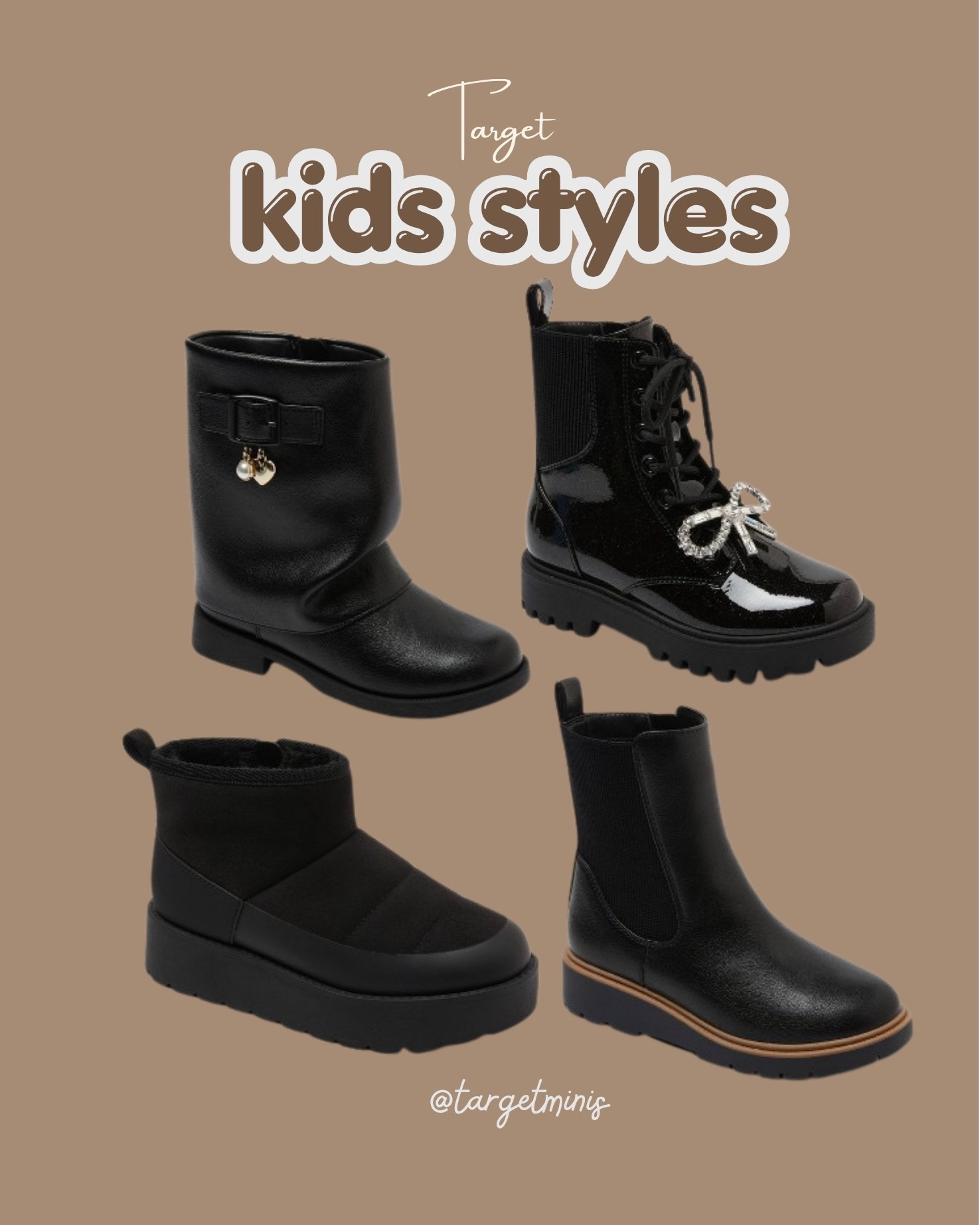 New kids boots at Target

Target finds, Target style, kids styles @Target

#LTKootd #LTKKids #LTKgrwm