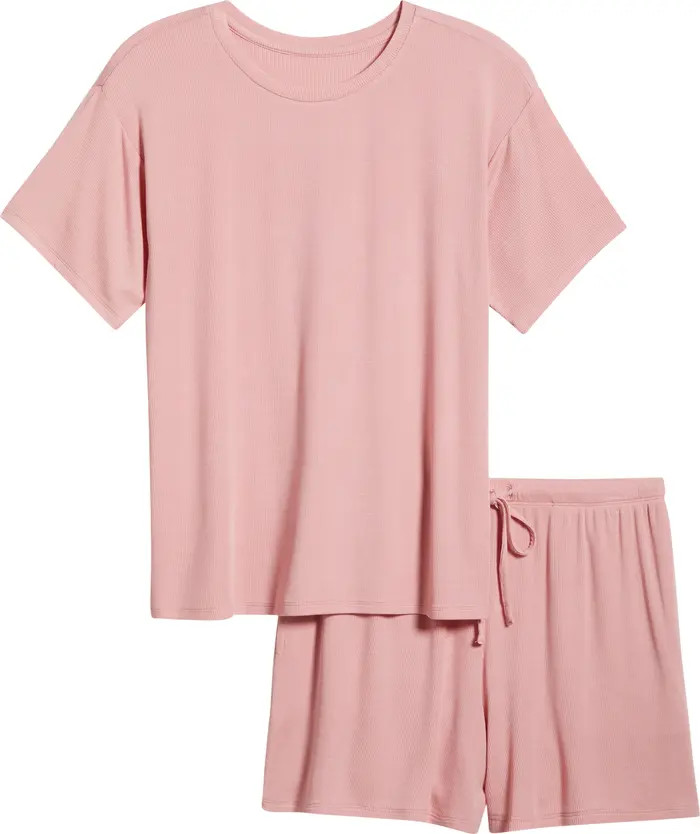 Moonlight Eco Easy Rib Short Pajamas | Nordstrom