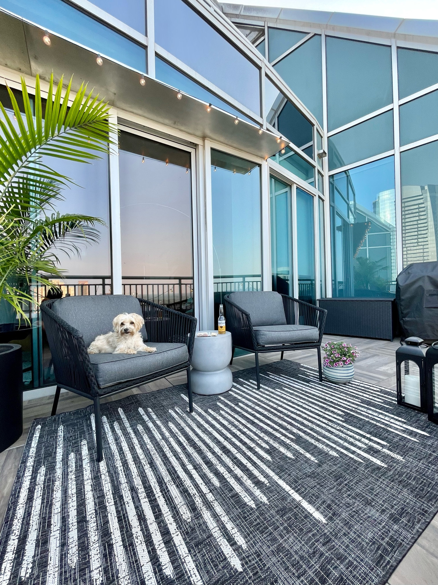 Patio furniture at Target is on sale during Memorial Day weekend! Found this outdoor rug for under $70 at Target. Patio chairs are from a few years ago but many other patio furniture sets are on sale for Memorial Dqy Weekend. Recommend the shatter proof string lights from Amazon as well!

#LTKsalealert #LTKSeasonal #LTKhome