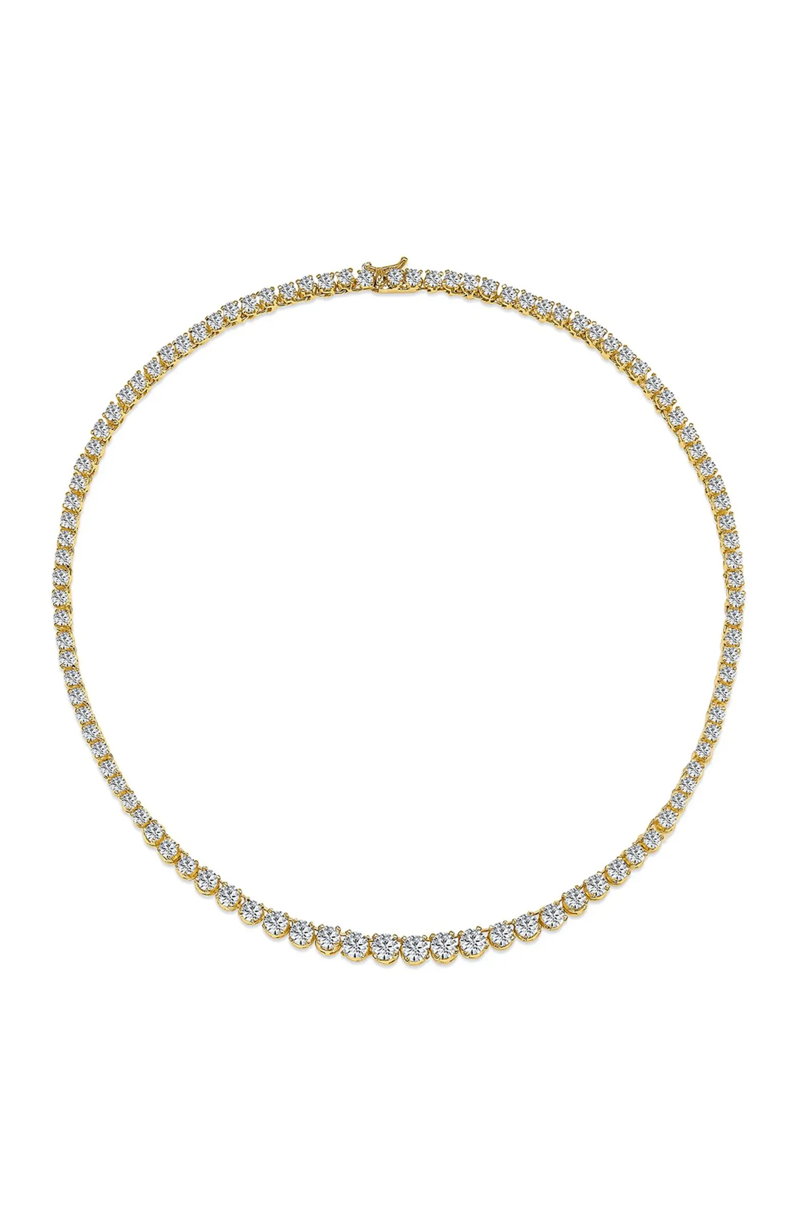 Bridal CZ Tennis Necklace | Nordstrom Rack