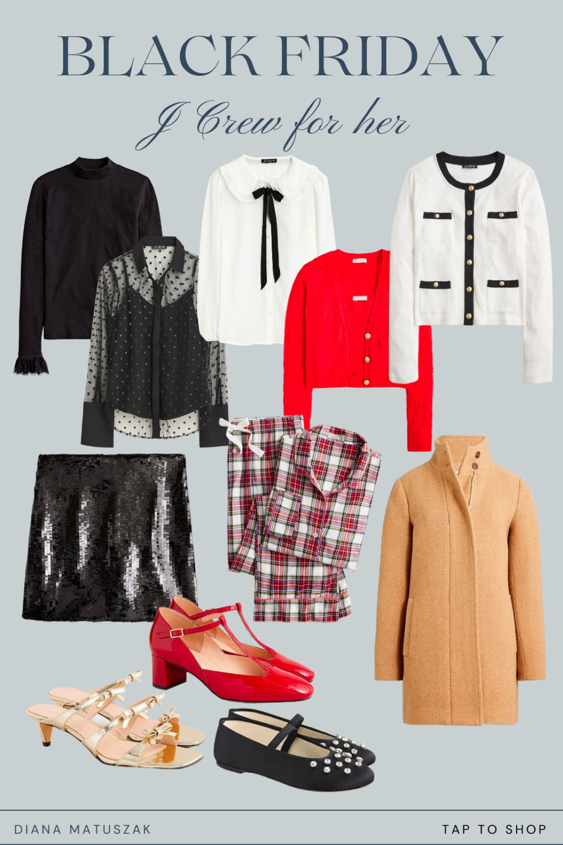 J crew up to 50% off 

#LTKHoliday #LTKCyberWeek #LTKGiftGuide